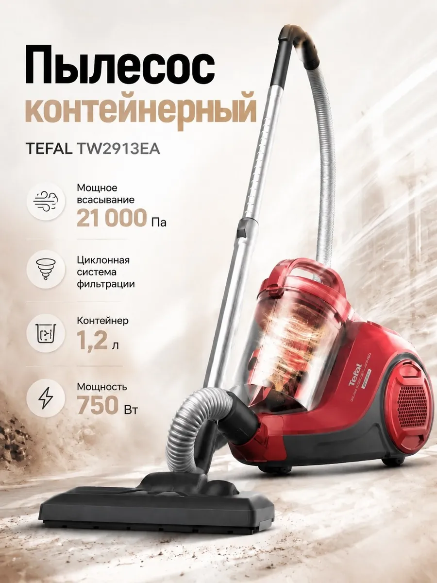 Пылесос контейнерный TW2913EA