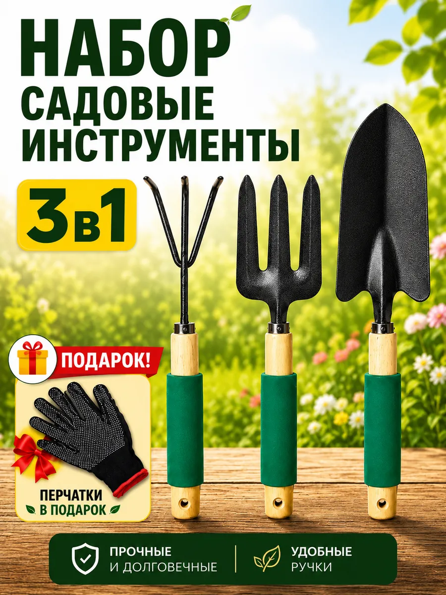 Наборы садовых инструментов для огорода