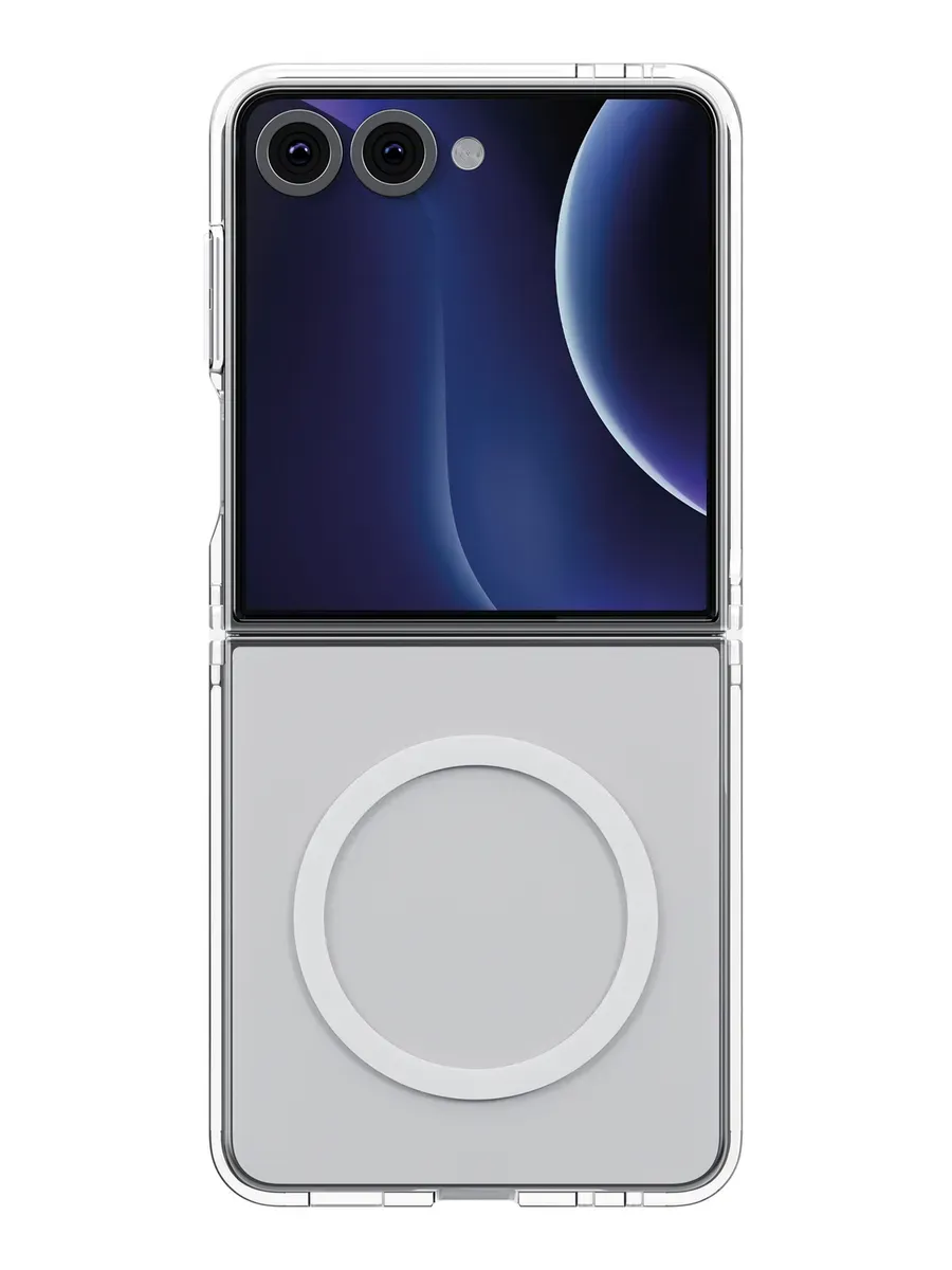 Чехол для Samsung Galaxy Z Flip7 LifePro Xtreme Clear MagSaf