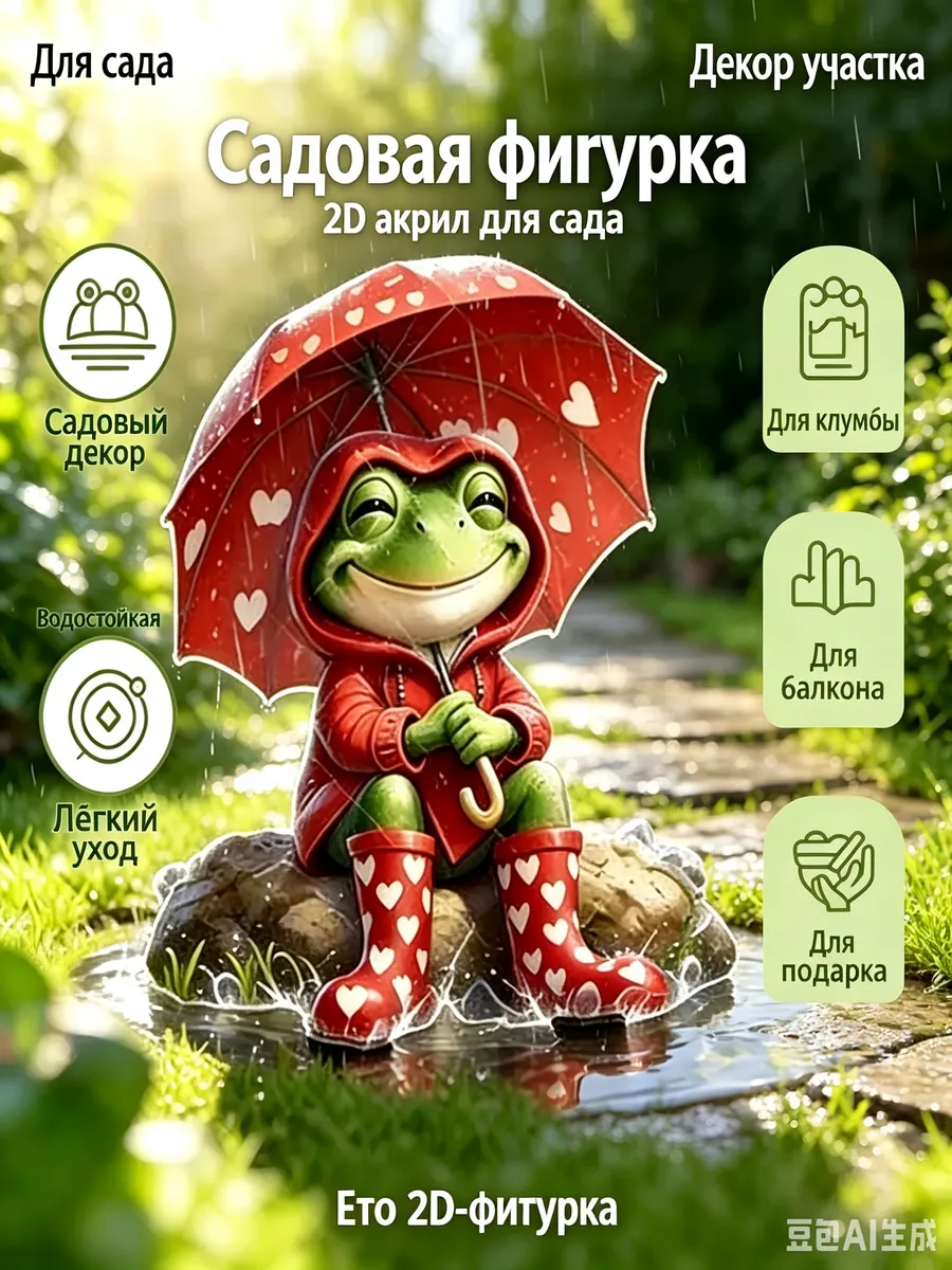 Фигурка садовая