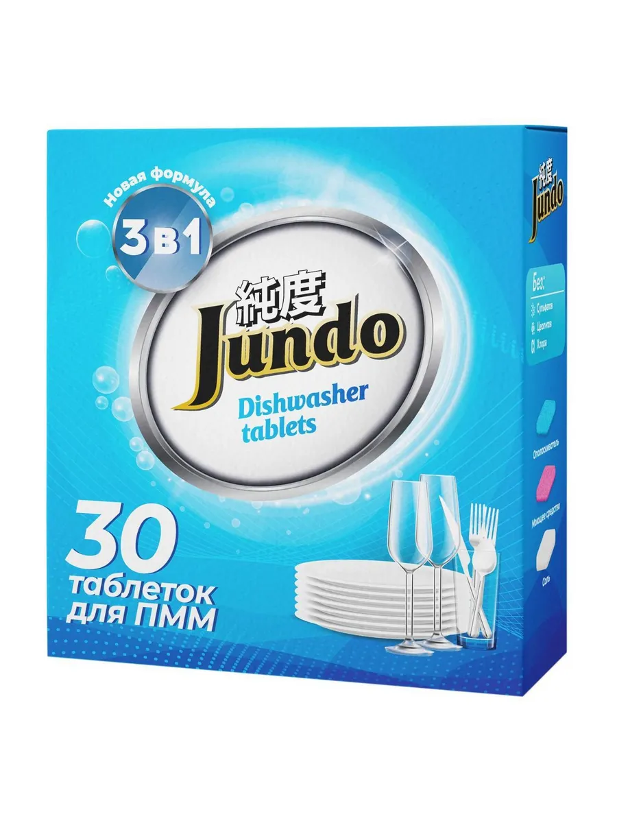 Моющее средство для посудомоечной машины Jundo Премиум Актив