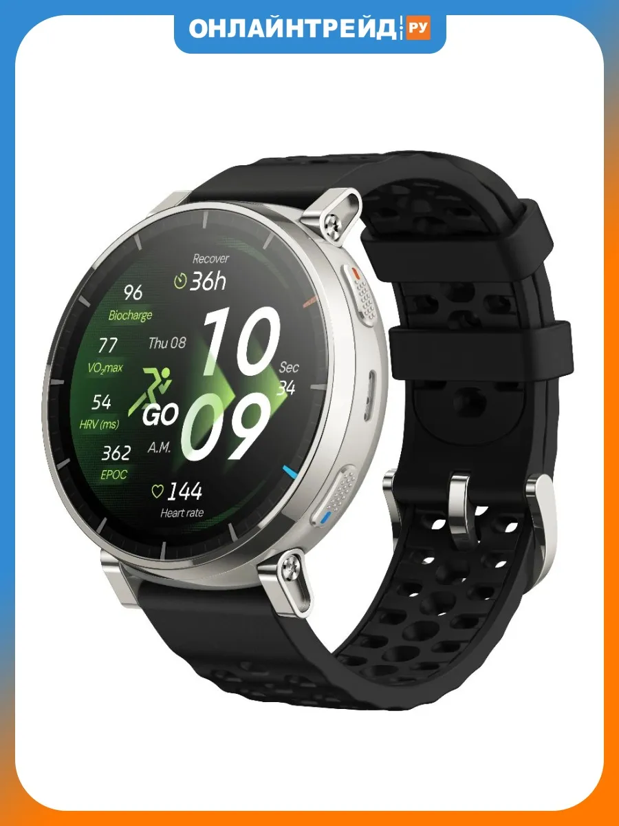 AmazFit Смарт-часы A2559 Active 3 Premium Серебристый