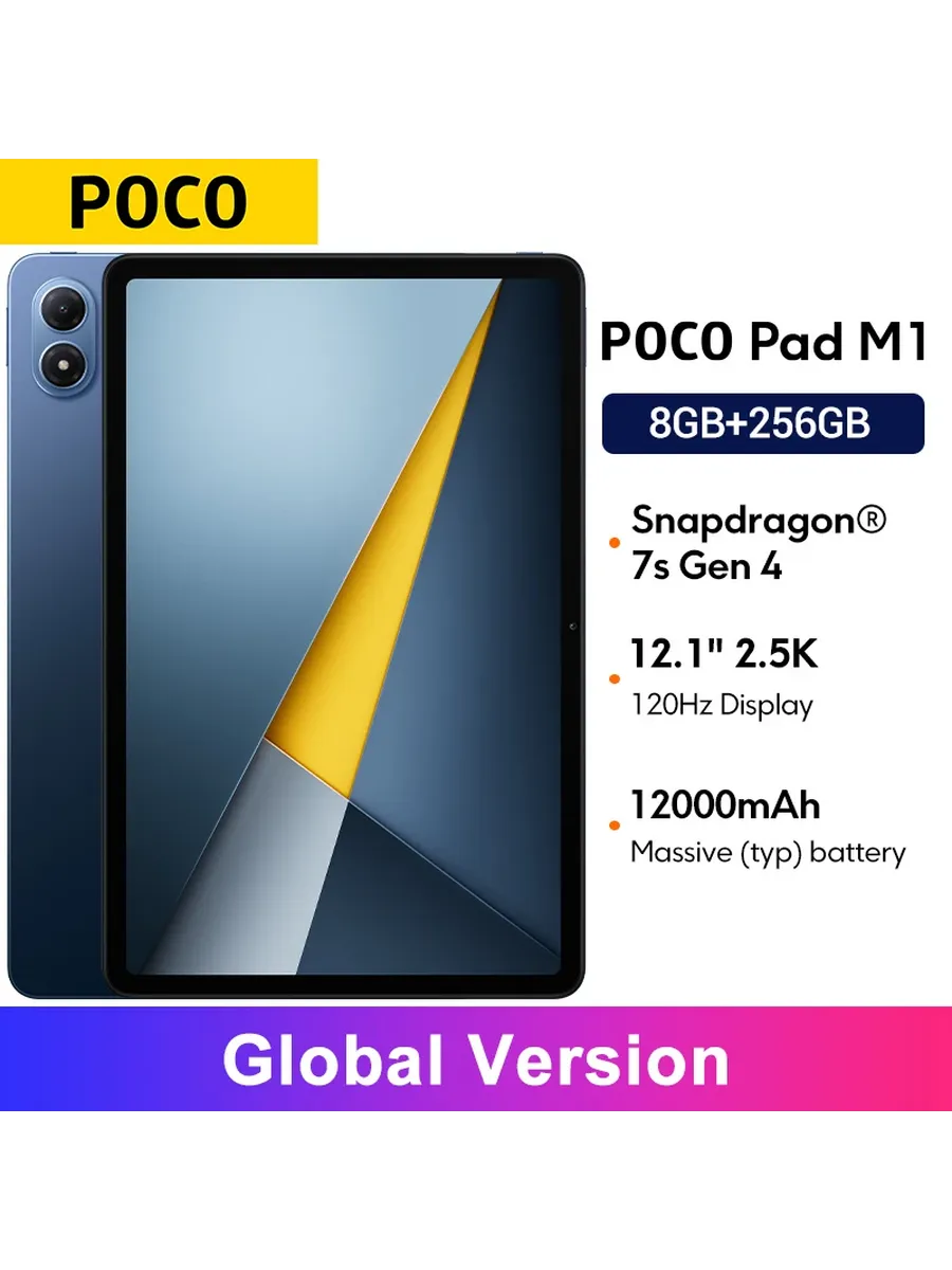 Планшет Pad M1, 12.1", 8 256ГБ, Wi-Fi, Android