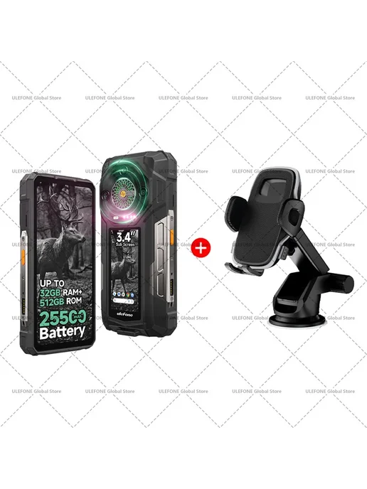 Смартфон Ulefone Armor 33 Pro 6/512 ГБ, черный