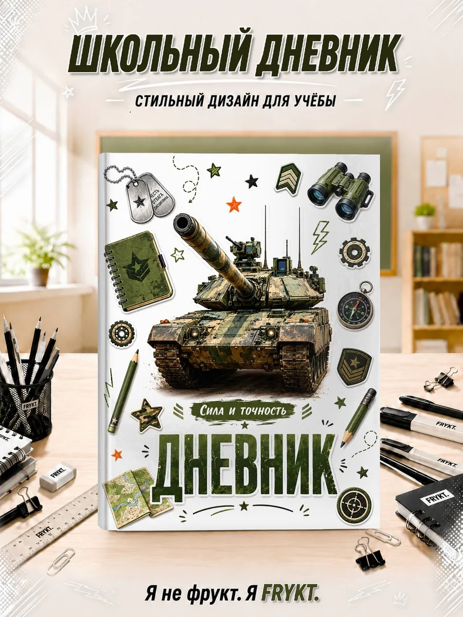 Школьный дневник 1-11 класс Военная техника