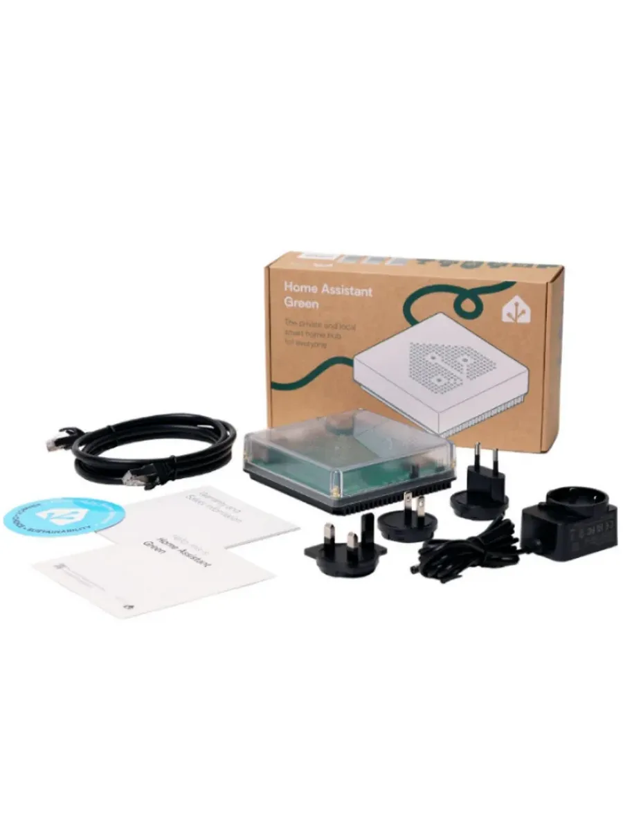Home Assistant Green в упаковке