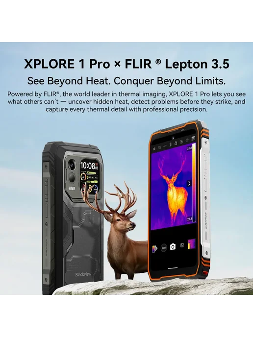 Смартфон Blackview Xplore 1 Pro 12/256 ГБ, оранжевый, фото 4