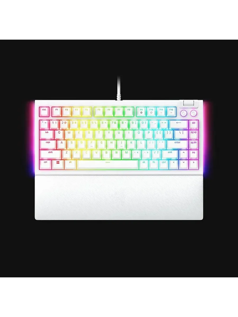 Razer BlackWidow V4 75% механическая клавиатура оранжевые та
