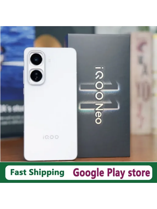 Смартфон vivo Iqoo Neo 11 16/256 ГБ, голубой, фото 2