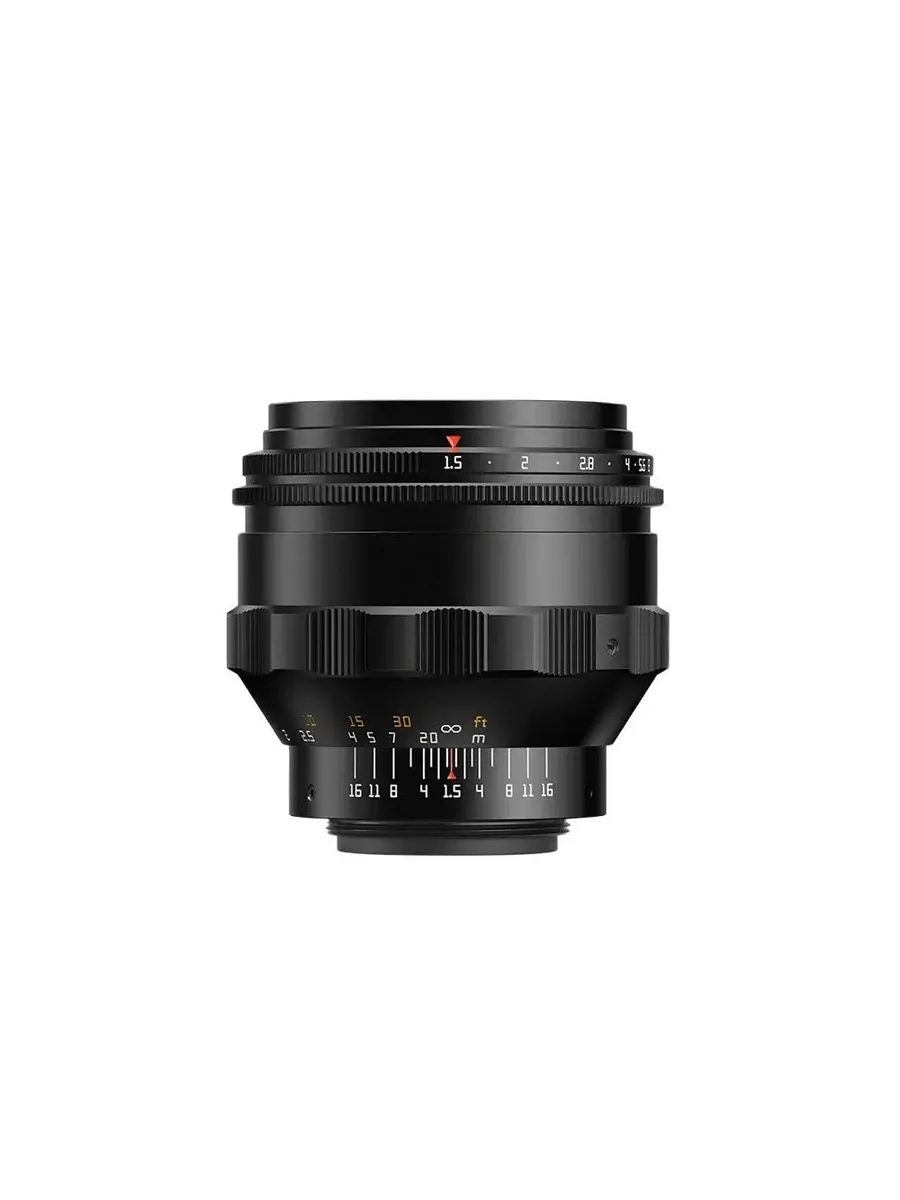 Объектив TTArtisan 75mm F1.5 M42 MF черный