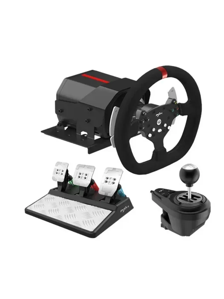 Игровой руль V10 с силовой обратно