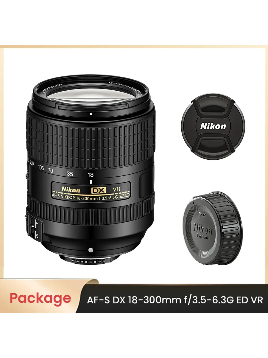 nikon Объектив AF-S DX Nikkor 18-300mm VR