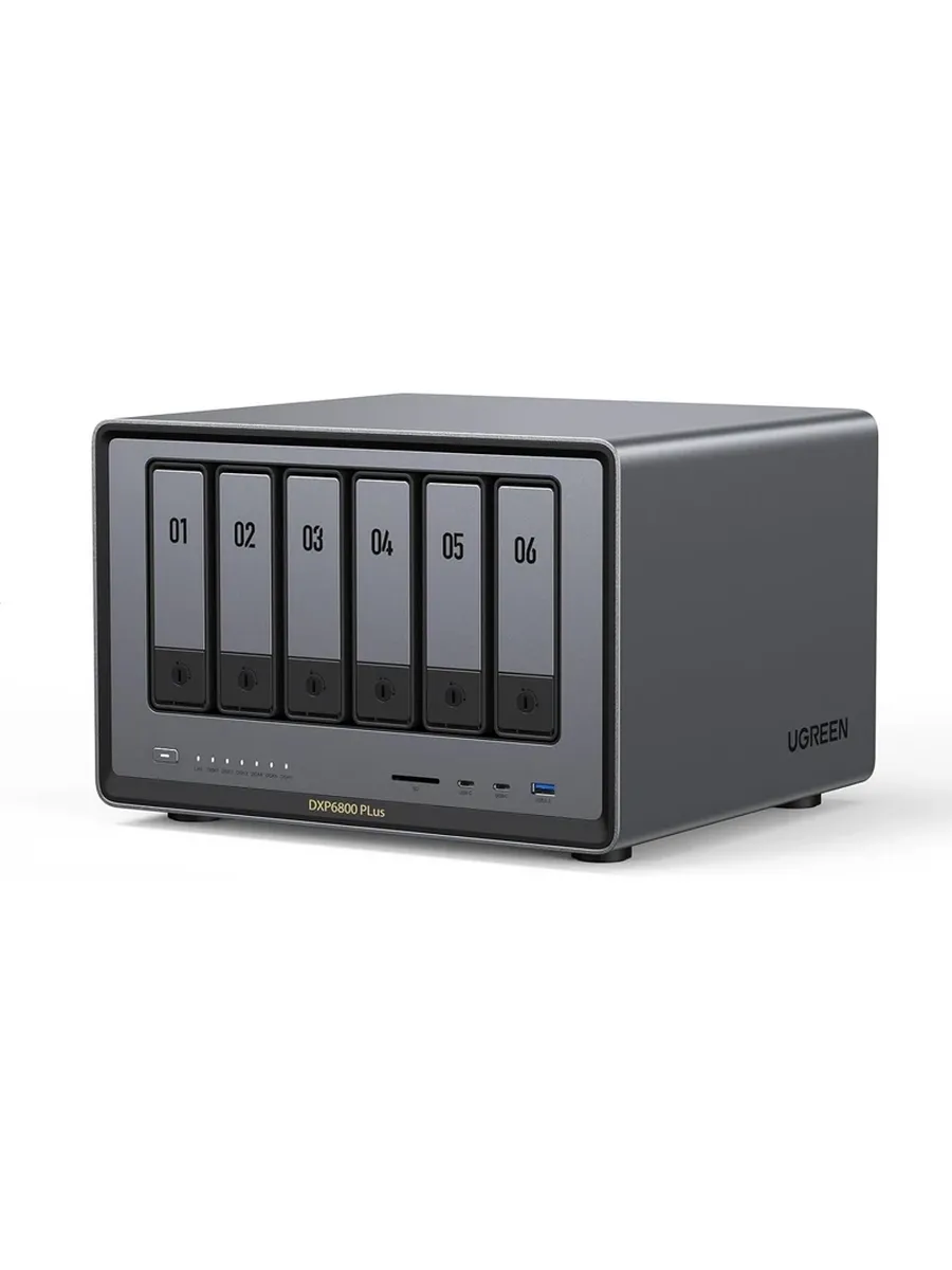 NASync DXP6800 Plus сетевое хранилище