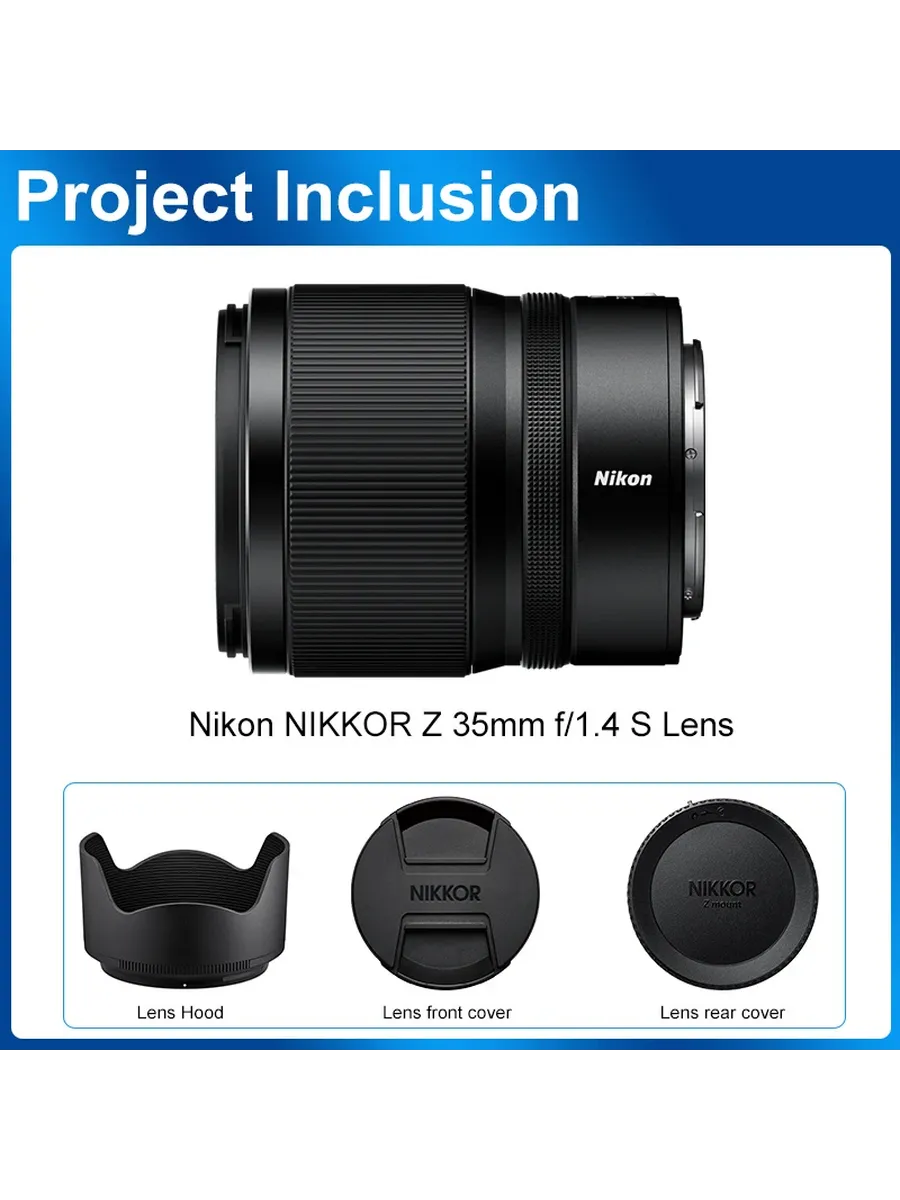 nikon Объектив NIKKOR Z 35mm f 1.4