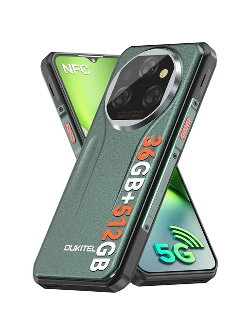 Смартфон OUKITEL Wp39 Pro 12/512 ГБ, черный, фото 2
