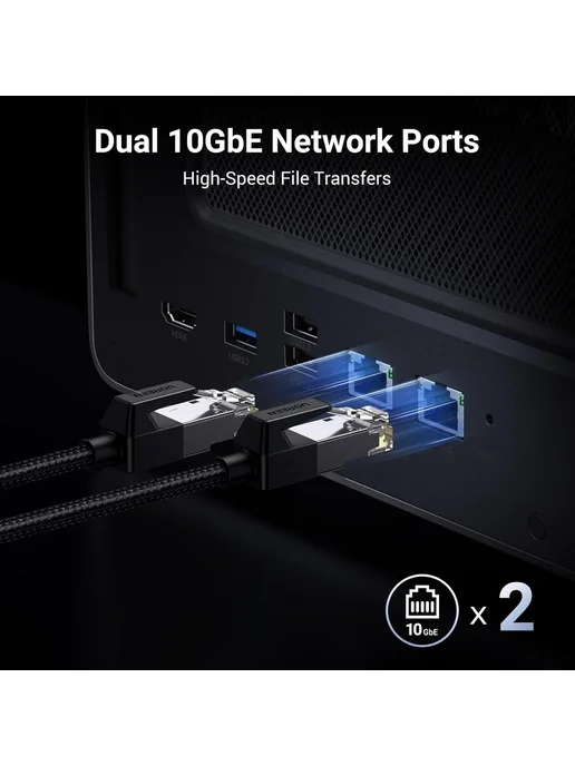 Нет бренда UGREEN DXP8800 Plus 8-дисковый USB-сервер NAS для настольных, вариант, фото 5