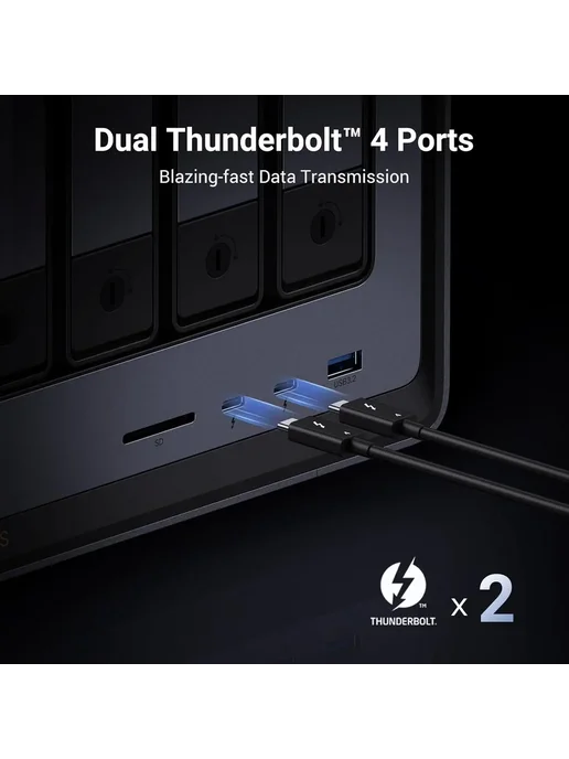 Нет бренда UGREEN DXP8800 Plus 8-дисковый USB-сервер NAS для настольных, вариант, фото 6