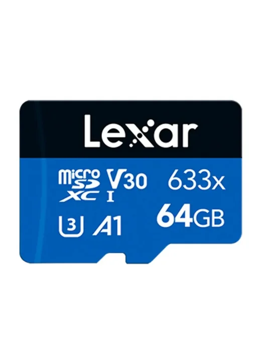 lexar Карта памяти High Performance MicroSDXC 64GB 633x, 64 ГБ, фото 2