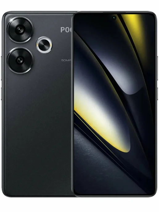 Смартфон Xiaomi Poco F6 12/512 ГБ, черный, фото 2