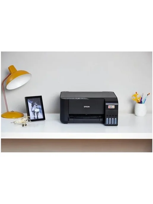 Epson Мфу струйный L3251 C11CJ67409 C11CJ67406 419 A4 WiFi черный, черный, фото 2