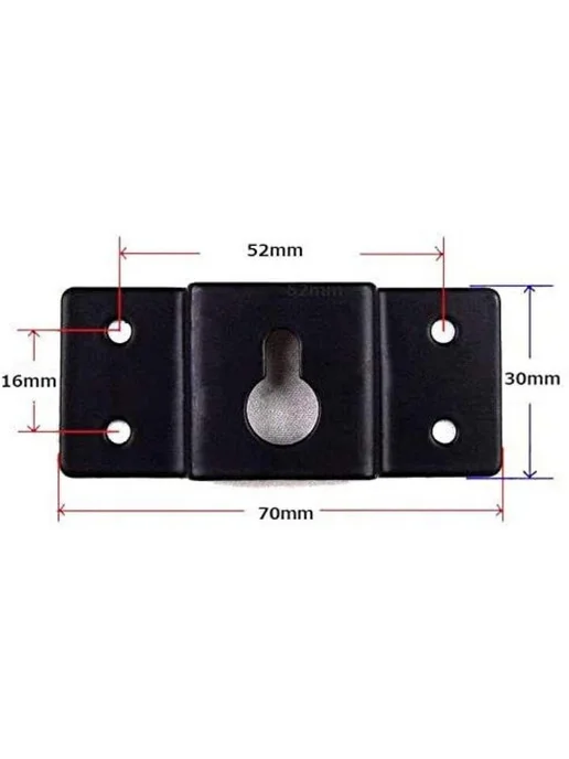 Кронштейны для колонок 70x30 мм, 2 шт, 70x30 мм, 2 шт, фото 3
