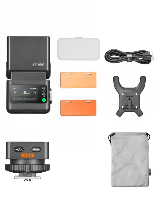 Godox iT32 iFlash Вспышка для Nikon, Мини вспышка + X5, фото 2