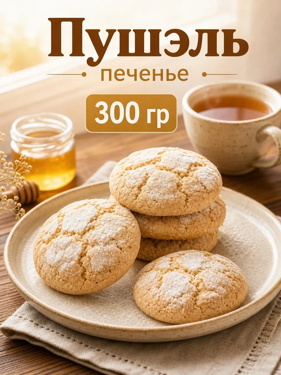 Печенье бисквитное для тирамису Пушэль 300 гр
