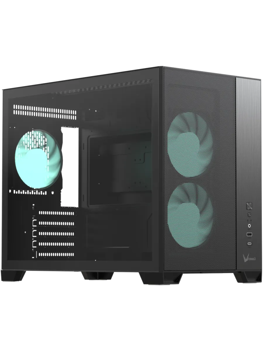Корпус для ПК с вентиляторами Air Mesh G6 SA Black