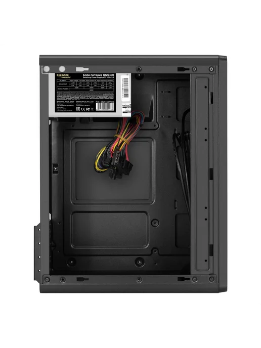 EXEGATE Minitower BAA-503U2-UNS400, черный, фото 4