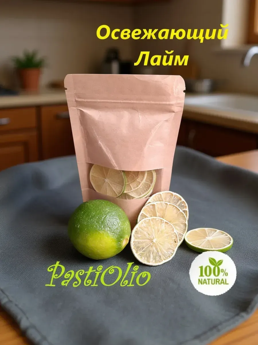 Лайм сушено-вяленый натуральный