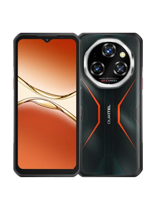 Смартфон OUKITEL Wp55 Pro 16/512 ГБ, оранжевый