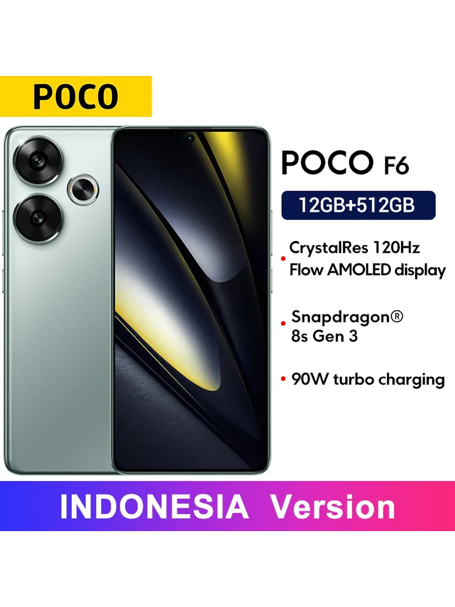 Смартфон Poco F6, 12/512ГБ, global