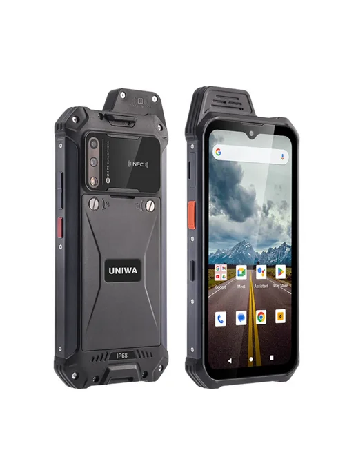Смартфон UNIWA Ip68 8/128 ГБ, оранжевый, фото 5
