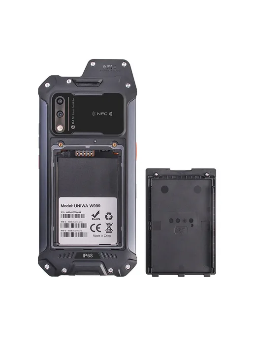 Смартфон UNIWA Ip68 8/128 ГБ, оранжевый, фото 7