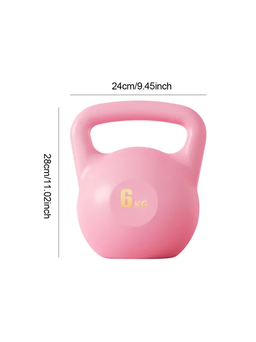 Водная гиря Water-filled 6KG для фитнеса, розовая, 6 кг, фото 6