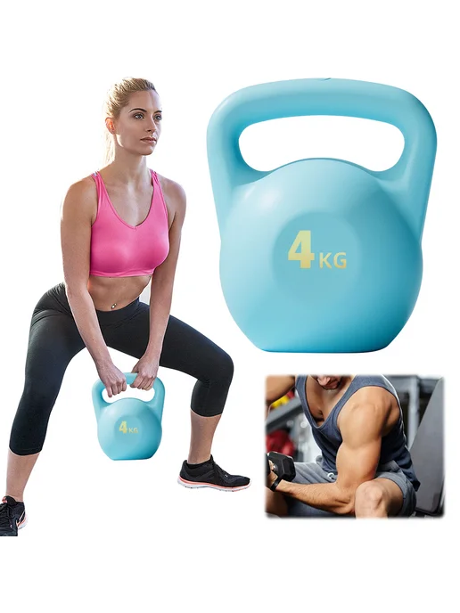 Водная гиря Water-filled 6KG для фитнеса, розовая, 4 кг, фото 2