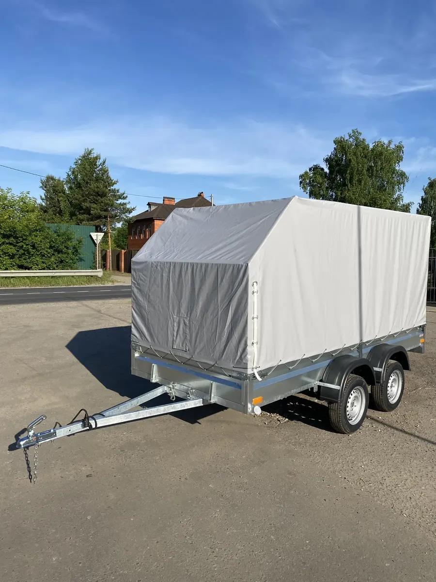 Прицеп Койра 3.5х1.5 R13, 2 оси, h1400
