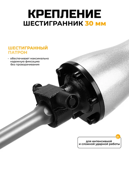 DEKO Молоток отбойный электрический DKJH1800W, в кейсе, 1800 Вт, фото 5