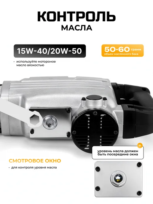 DEKO Молоток отбойный электрический DKJH1800W, в кейсе, 1800 Вт, фото 6