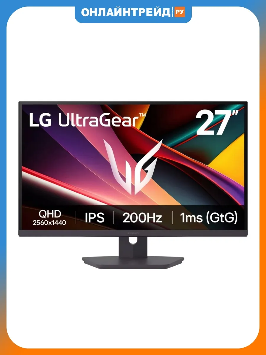 LG Монитор 27G610A-B 27" Black (27G610A-B.ARUZ)
