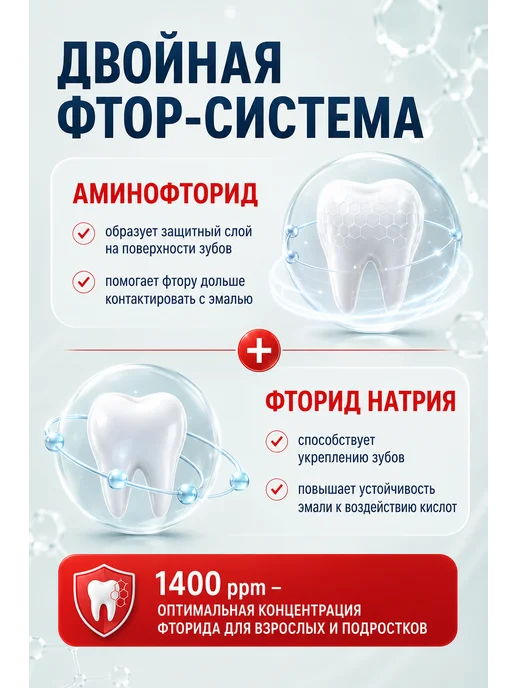 MODUM Зубная паста KARIESANET с аминофторидом, 100 г, 100 г, фото 3