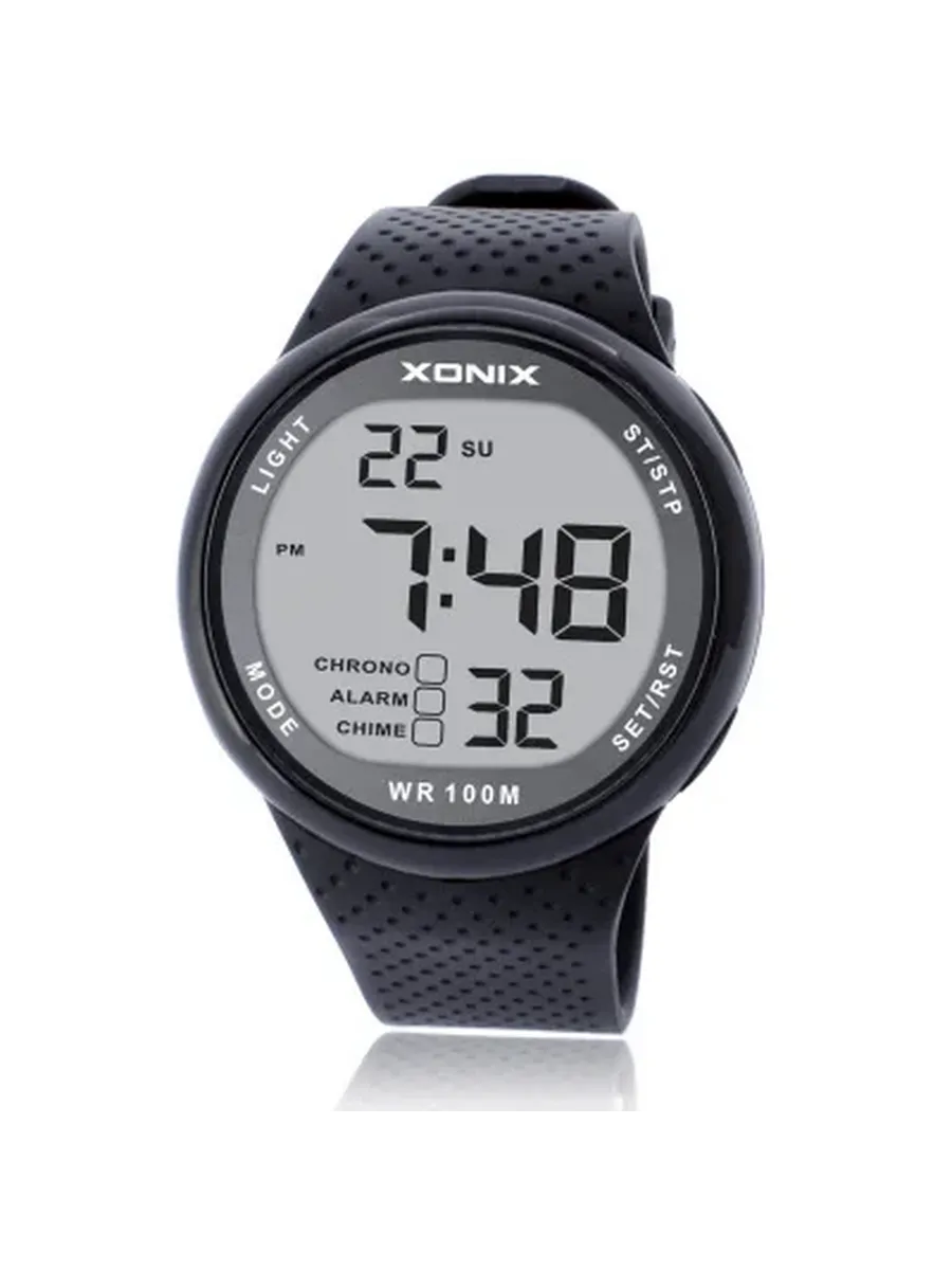 XONIX Мужские спортивные часы, черн