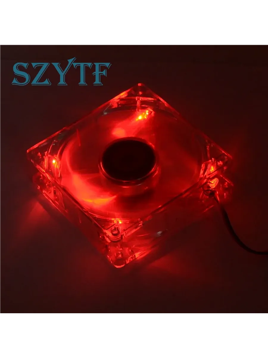 СZYTF Вентилятор для ПК 8 см красный