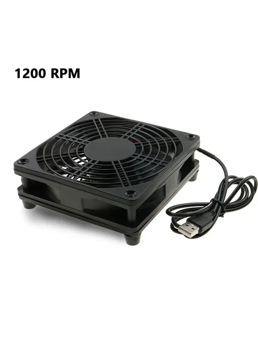 Вентилятор охлаждения USB 12 см, 1200R