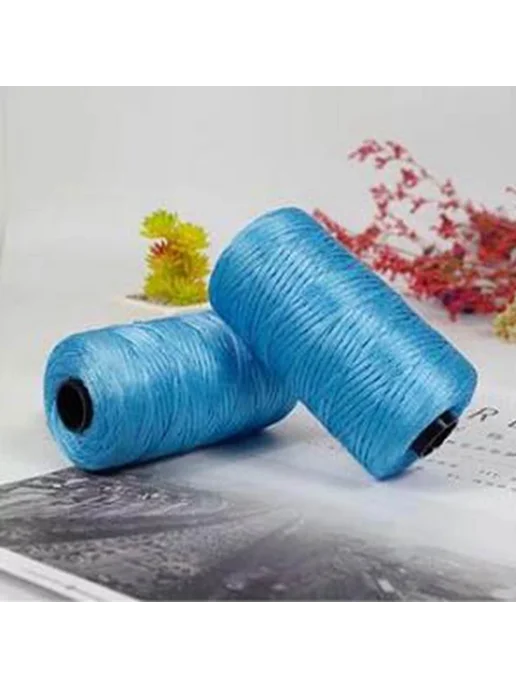 Нет бренда Белая сатиновая пряжа 100г, Color 22, 100 г, фото 3