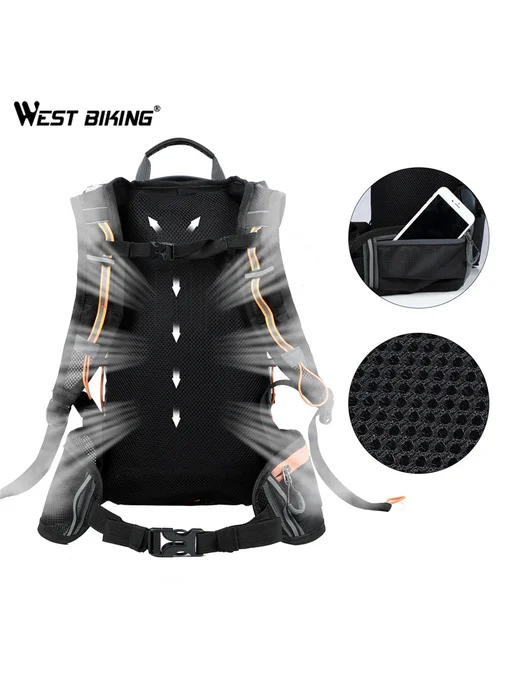 West Biking Рюкзак для велоспорта YP0707210 7L Bag Blue, 7 л, фото 3