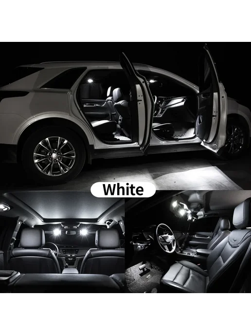 BADEYA Ice Blue LED салонное освещение для Lexus RX 1998-2020, синий, фото 5