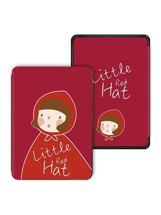 twosheep Чехол Kindle 10, Little Red Hat, A143, красный