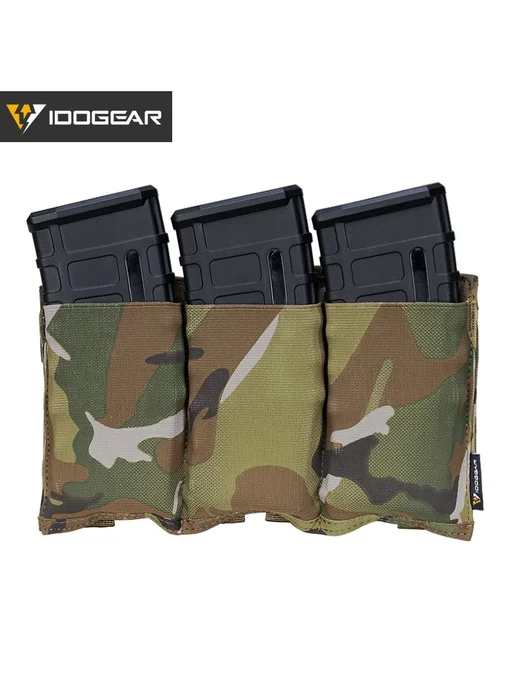 Тактический подсумок IDOGEAR 5.56 для 3 магазинов, MC, вариант