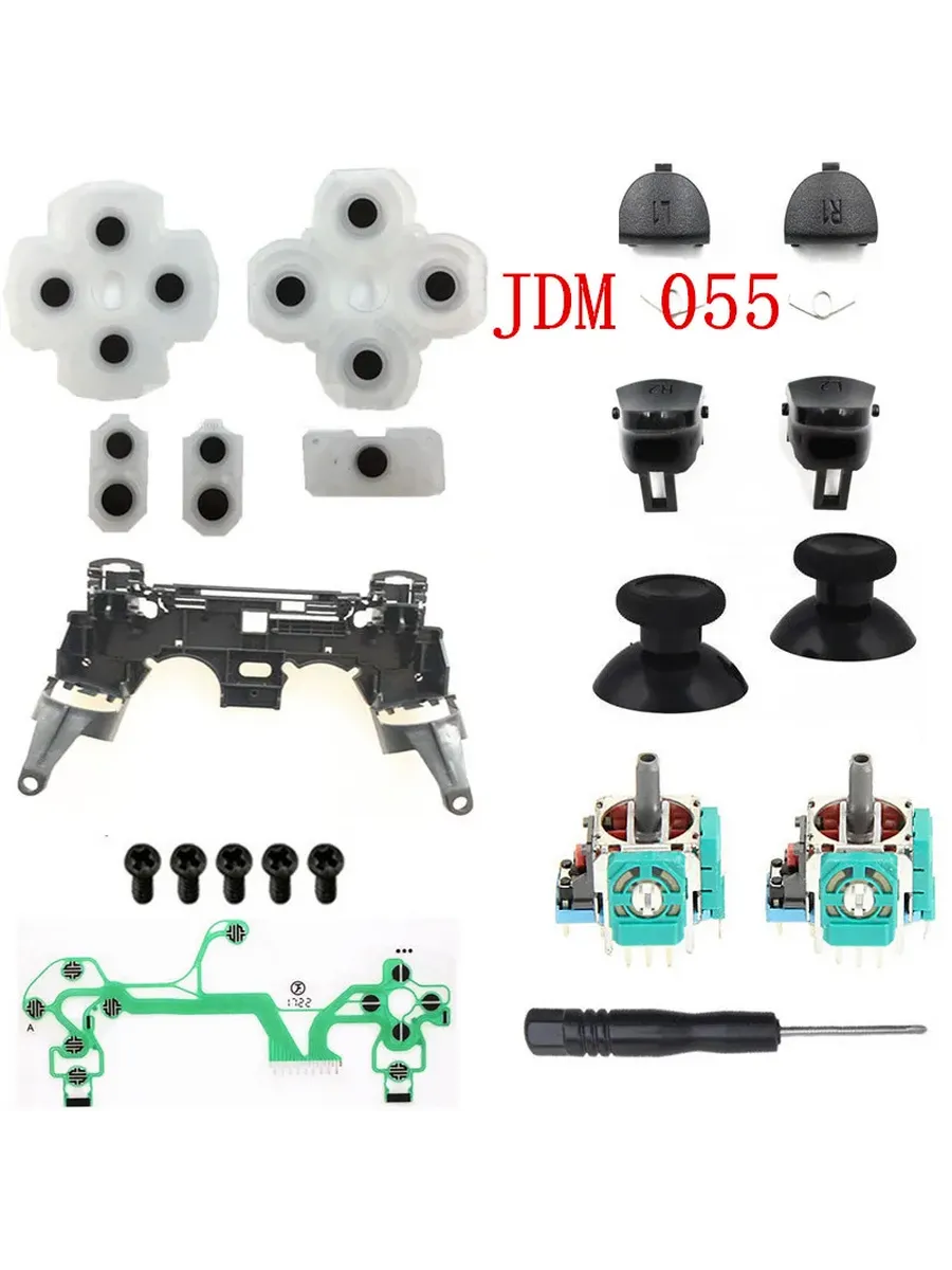 Комплект запчастей PS4 JDM 040, кнопк�